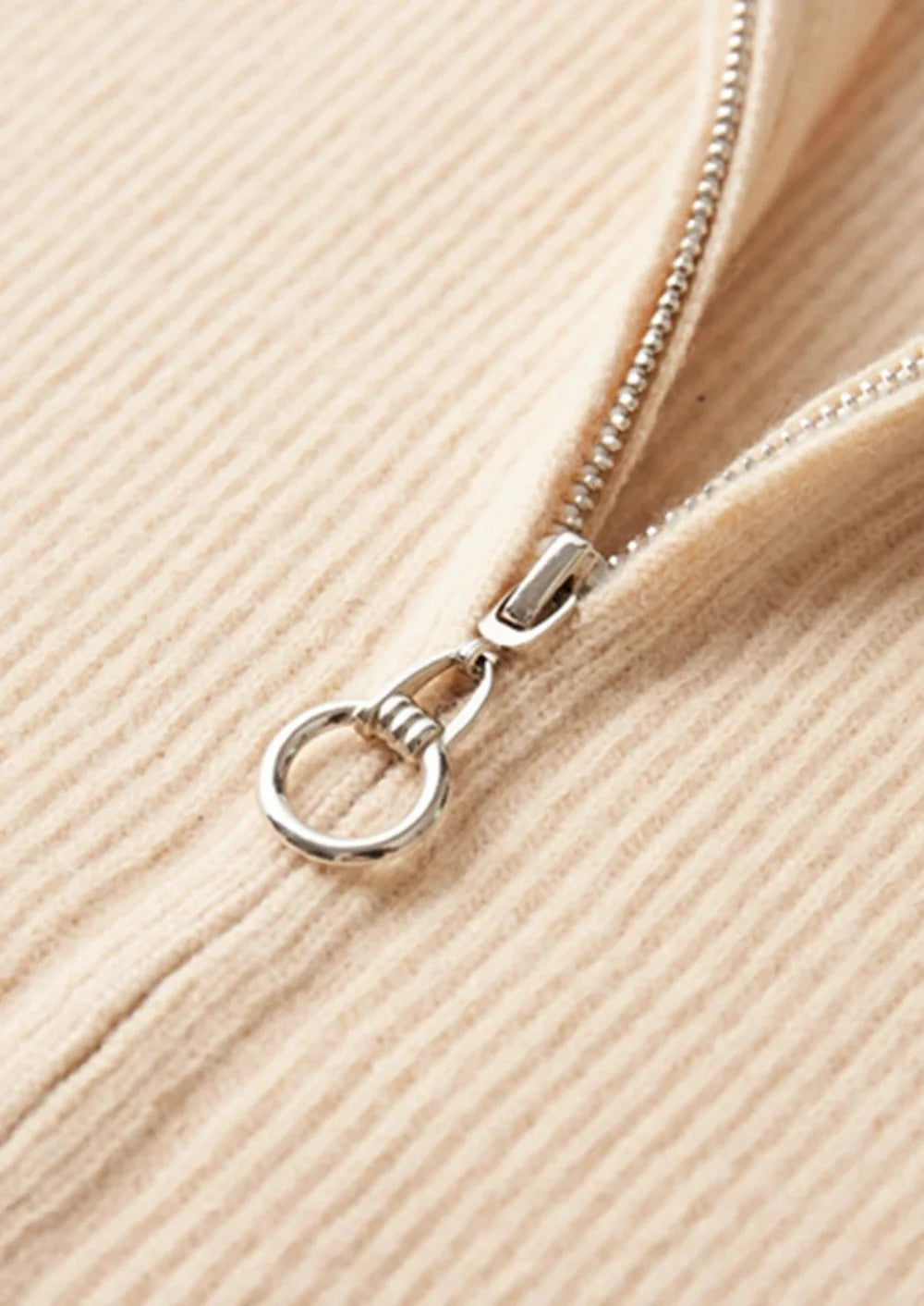 RIVOLI 100% KASCHMIRWESTE MIT REISSVERSCHLUSS