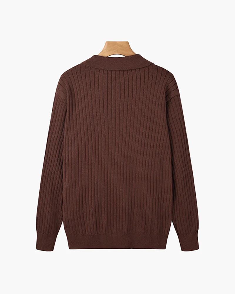 VALENT V-Ausschnitt Polohemd