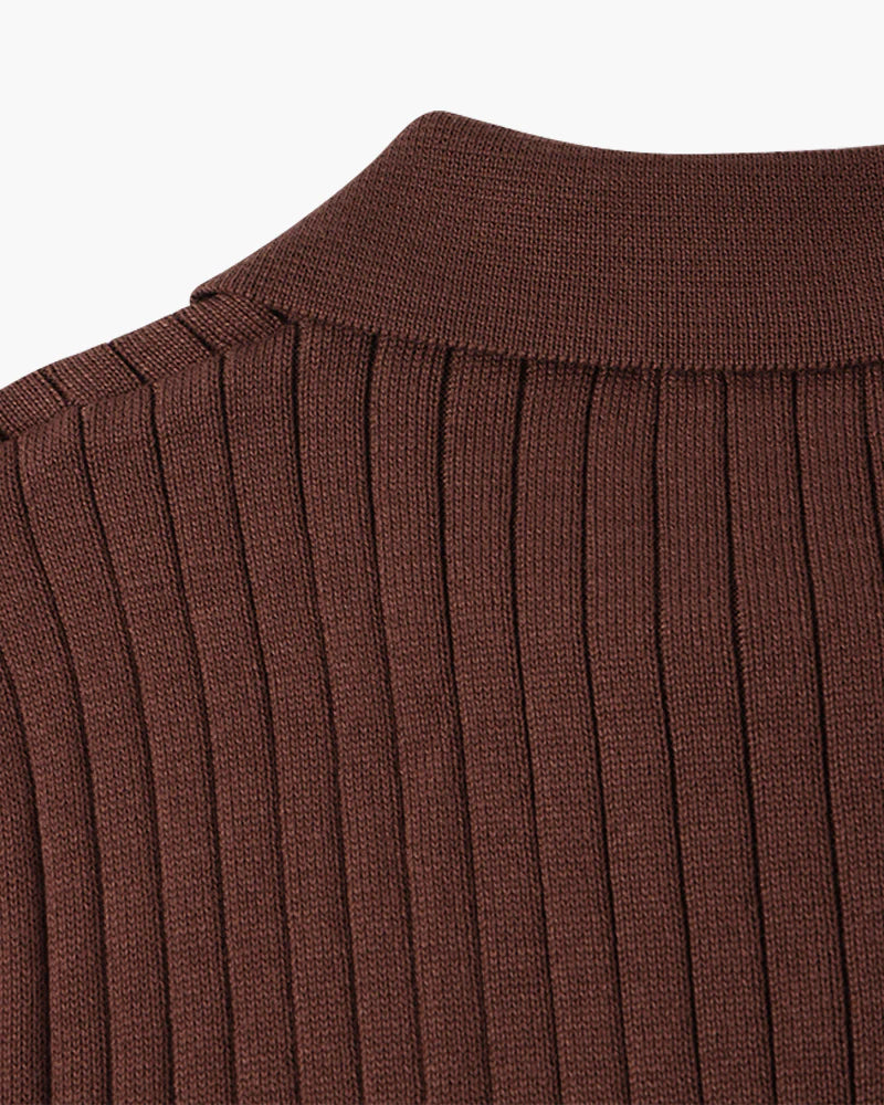 VALENT V-Ausschnitt Polohemd