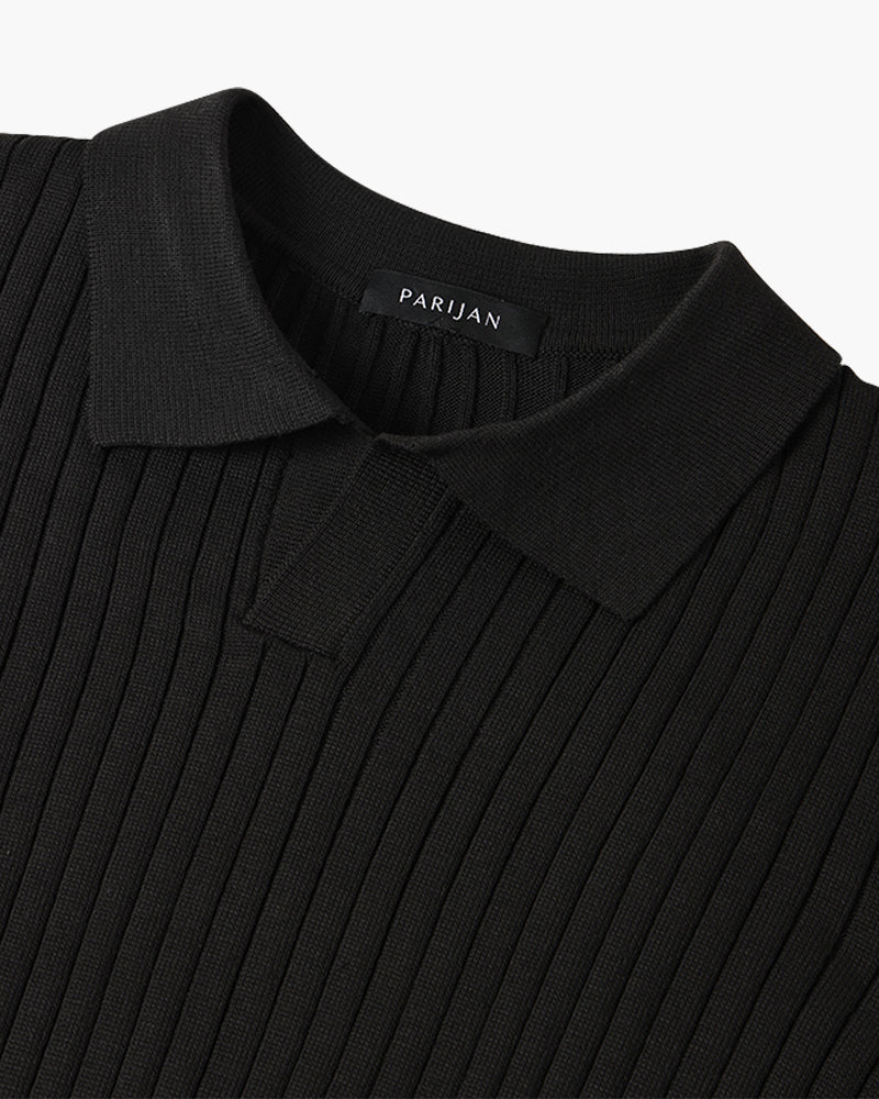 VALENT V-Ausschnitt Polohemd