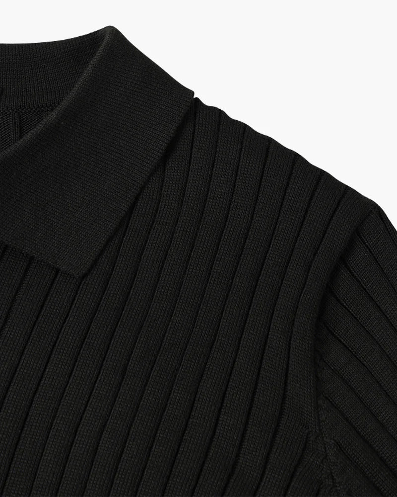 VALENT V-Ausschnitt Polohemd