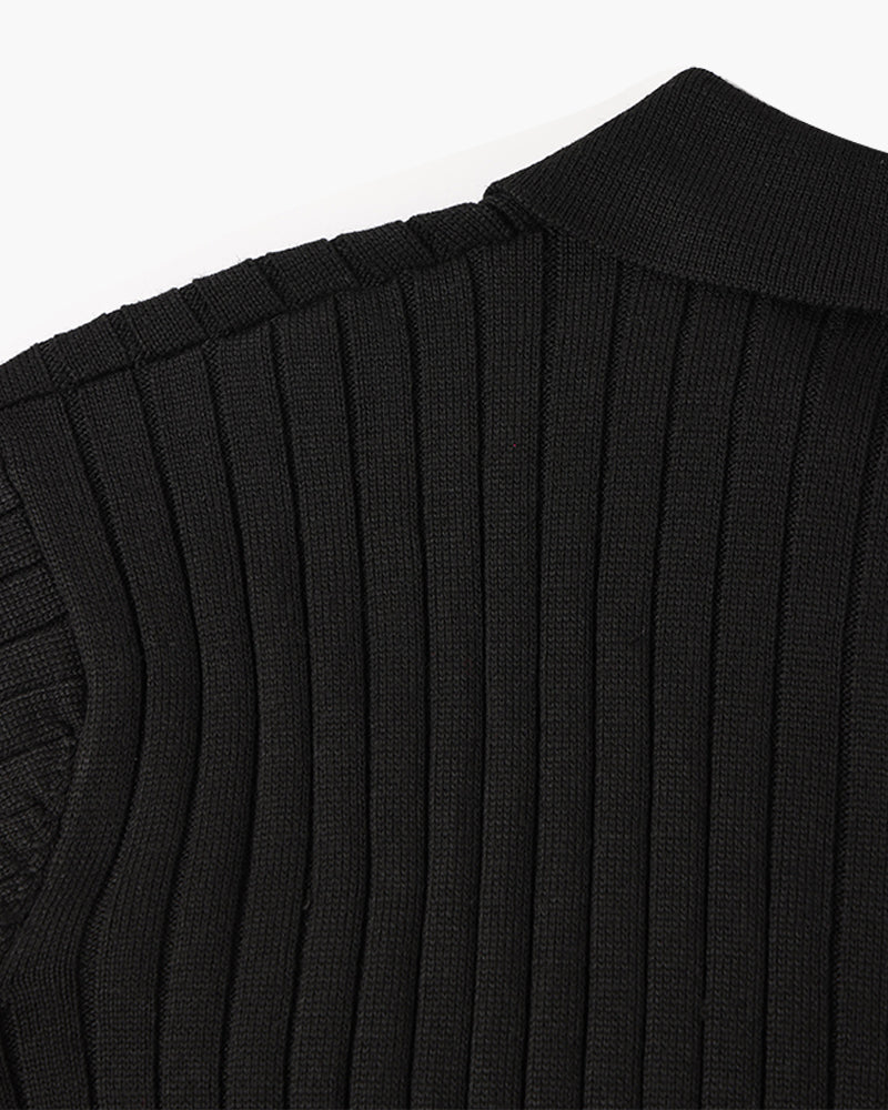 VALENT V-Ausschnitt Polohemd