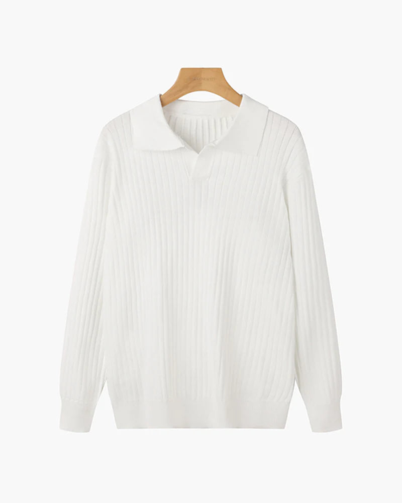 VALENT V-Ausschnitt Polohemd