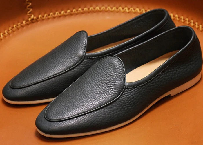 SANDIER SUEDE/LEATHER LOAFER