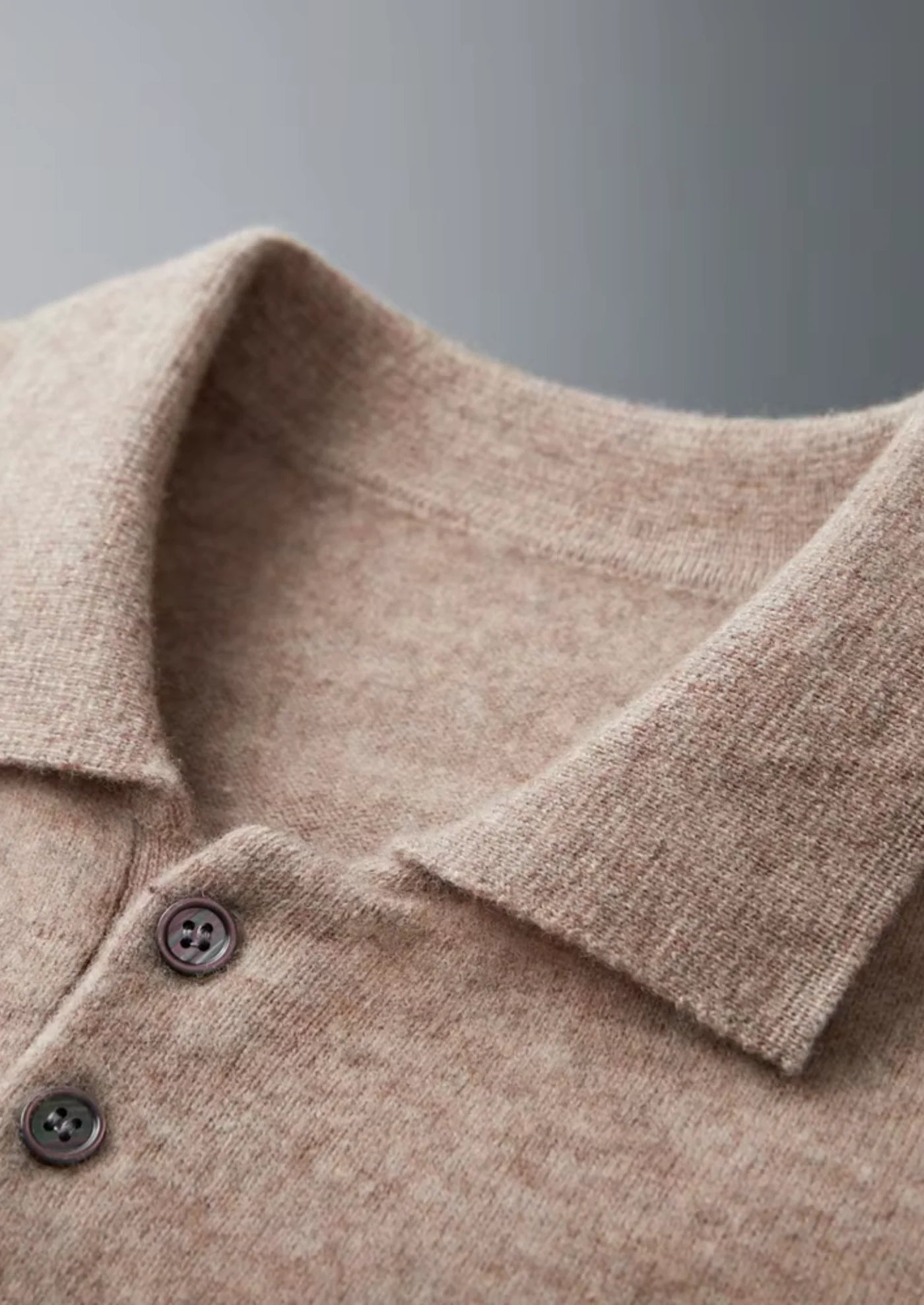 VERONA WOOL POLO SWEATER
