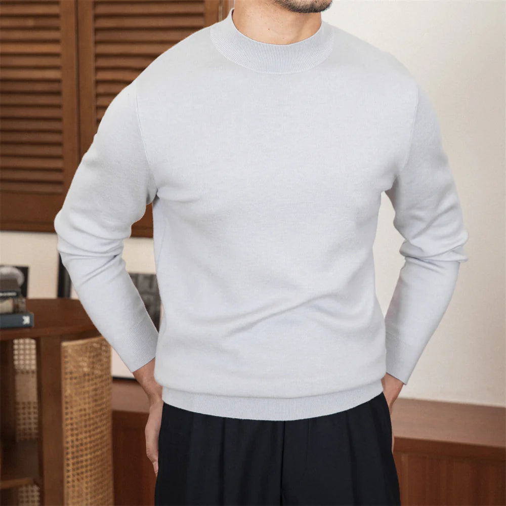 REGAL SLIM FIT WOOL NECK