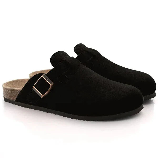 TUSCANY SUEDE CLOGS