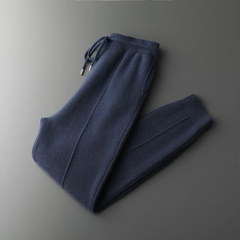 ARGENTO 100% CASHMERE TROUSERS