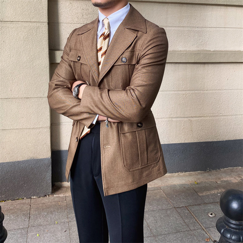 FIRENZE SUIT COLLAR JACKET