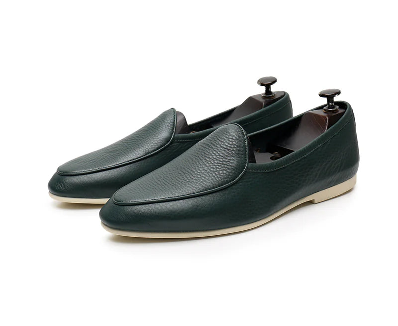 SANDIER SUEDE/LEATHER LOAFER