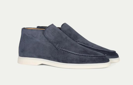 VALERIO HIGH SUEDE LOAFERS